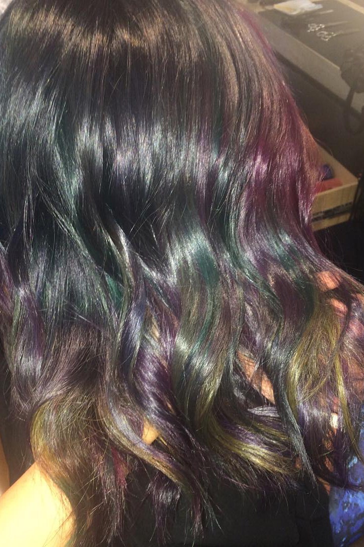 pastel purple hair dye